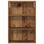 vidaXL Kúpeľňová nástenná skriňa Staré drevo 40 x 10 x 60,5 cm – Obrázok 6