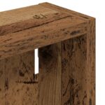 vidaXL Kúpeľňová nástenná skriňa Staré drevo 40 x 10 x 60,5 cm – Obrázok 9