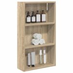 vidaXL Kúpeľňová nástenná skriňa s poličkou Sonoma dub 40 x 14 x 70 cm – Obrázok 3