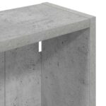 vidaXL Kúpeľňová nástenná skriňa Betónovo Sivá 40 x 14 x 70 cm – Obrázok 9
