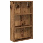 vidaXL Kúpeľňová nástenná skriňa Nástenný Staré drevo 40 x 14 x 70 cm – Obrázok 2