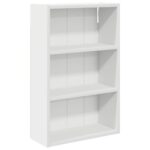 vidaXL Kúpeľňová nástenná skriňa s poličkou Biely 40 x 16 x 62,5 cm – Obrázok 2