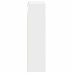 vidaXL Kúpeľňová nástenná skriňa s poličkou Biely 40 x 16 x 62,5 cm – Obrázok 7