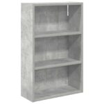 vidaXL Kúpeľňová nástenná skriňa Betónovo Sivá 40 x 16 x 62,5 cm – Obrázok 2