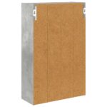 vidaXL Kúpeľňová nástenná skriňa Betónovo Sivá 40 x 16 x 62,5 cm – Obrázok 8