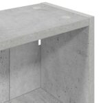 vidaXL Kúpeľňová nástenná skriňa Betónovo Sivá 40 x 16 x 62,5 cm – Obrázok 9