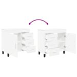 vidaXL Kozmetický stolík do kúpeľne Biela 60 x 35 x 60 cm – Obrázok 11