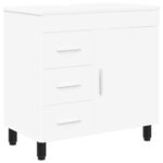vidaXL Kozmetický stolík do kúpeľne Biela 60 x 35 x 60 cm – Obrázok 2