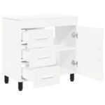 vidaXL Kozmetický stolík do kúpeľne Biela 60 x 35 x 60 cm – Obrázok 4