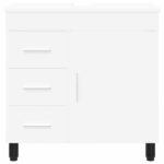 vidaXL Kozmetický stolík do kúpeľne Biela 60 x 35 x 60 cm – Obrázok 5