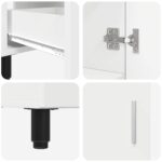 vidaXL Kozmetický stolík do kúpeľne Biela 60 x 35 x 60 cm – Obrázok 9