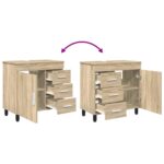 vidaXL Kozmetický stolík do kúpeľne Dub sonoma 60 x 35 x 60 cm – Obrázok 11