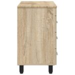 vidaXL Kozmetický stolík do kúpeľne Dub sonoma 60 x 35 x 60 cm – Obrázok 6