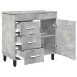 vidaXL Kozmetický stolík do kúpeľne Betónovo sivá 60 x 35 x 60 cm – Obrázok 4