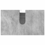 vidaXL Kozmetický stolík do kúpeľne Betónovo sivá 60 x 35 x 60 cm – Obrázok 8