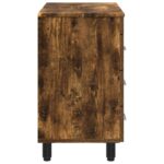 vidaXL Kozmetický stolík do kúpeľne Dymový dub 60 x 35 x 60 cm – Obrázok 6