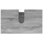 vidaXL Kozmetický stolík do kúpeľne Sivý Sonoma 60 x 35 x 60 cm – Obrázok 8