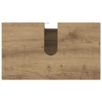 vidaXL Kozmetický stolík do kúpeľne Dub artisan 60 x 35 x 60 cm – Obrázok 8