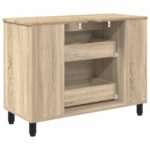 vidaXL Kozmetický stolík do kúpeľne Dub sonoma 80 x 35 x 60 cm – Obrázok 7