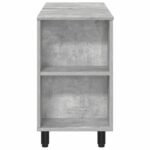 vidaXL Kozmetický stolík do kúpeľne Betónovo sivá 80 x 35 x 60 cm – Obrázok 6