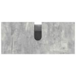 vidaXL Kozmetický stolík do kúpeľne Betónovo sivá 80 x 35 x 60 cm – Obrázok 8