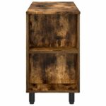 vidaXL Kozmetický stolík do kúpeľne Dymový dub 80 x 35 x 60 cm – Obrázok 6