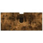 vidaXL Kozmetický stolík do kúpeľne Dymový dub 80 x 35 x 60 cm – Obrázok 8