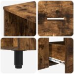 vidaXL Kozmetický stolík do kúpeľne Dymový dub 80 x 35 x 60 cm – Obrázok 9