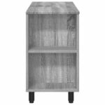 vidaXL Kozmetický stolík do kúpeľne Sivý Sonoma 80 x 35 x 60 cm – Obrázok 6
