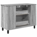 vidaXL Kozmetický stolík do kúpeľne Sivý Sonoma 80 x 35 x 60 cm – Obrázok 7