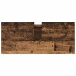 vidaXL Kozmetický stolík do kúpeľne Staré drevo 80 x 35 x 60 cm – Obrázok 8