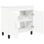vidaXL Kozmetický stolík do kúpeľne Biela 60 x 35 x 60 cm – Obrázok 4