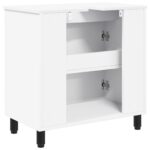 vidaXL Kozmetický stolík do kúpeľne Biela 60 x 35 x 60 cm – Obrázok 7