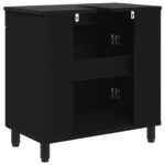 vidaXL Kozmetický stolík do kúpeľne Čierna 60 x 35 x 60 cm – Obrázok 7