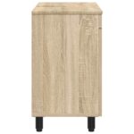 vidaXL Kozmetický stolík do kúpeľne Dub sonoma 60 x 35 x 60 cm – Obrázok 6