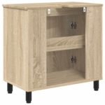 vidaXL Kozmetický stolík do kúpeľne Dub sonoma 60 x 35 x 60 cm – Obrázok 7