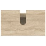 vidaXL Kozmetický stolík do kúpeľne Dub sonoma 60 x 35 x 60 cm – Obrázok 8