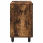 vidaXL Kozmetický stolík do kúpeľne Dymový dub 60 x 35 x 60 cm – Obrázok 6