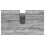 vidaXL Kozmetický stolík do kúpeľne Sivý Sonoma 60 x 35 x 60 cm – Obrázok 8