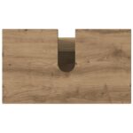 vidaXL Kozmetický stolík do kúpeľne Dub artisan 60 x 35 x 60 cm – Obrázok 8