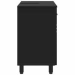 vidaXL Kozmetický stolík do kúpeľne Čierna 60 x 35 x 60 cm – Obrázok 6