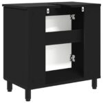 vidaXL Kozmetický stolík do kúpeľne Čierna 60 x 35 x 60 cm – Obrázok 7
