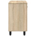 vidaXL Kozmetický stolík do kúpeľne Dub sonoma 60 x 35 x 60 cm – Obrázok 6