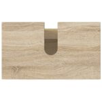 vidaXL Kozmetický stolík do kúpeľne Dub sonoma 60 x 35 x 60 cm – Obrázok 8