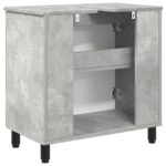 vidaXL Kozmetický stolík do kúpeľne Betónovo sivá 60 x 35 x 60 cm – Obrázok 7