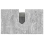 vidaXL Kozmetický stolík do kúpeľne Betónovo sivá 60 x 35 x 60 cm – Obrázok 8