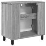 vidaXL Kozmetický stolík do kúpeľne Sivý Sonoma 60 x 35 x 60 cm – Obrázok 7
