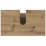 vidaXL Kozmetický stolík do kúpeľne Dub artisan 60 x 35 x 60 cm – Obrázok 8
