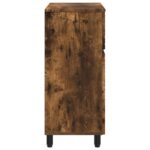 vidaXL Kozmetický stolík do kúpeľne Dymový dub 60 x 35 x 80 cm – Obrázok 6