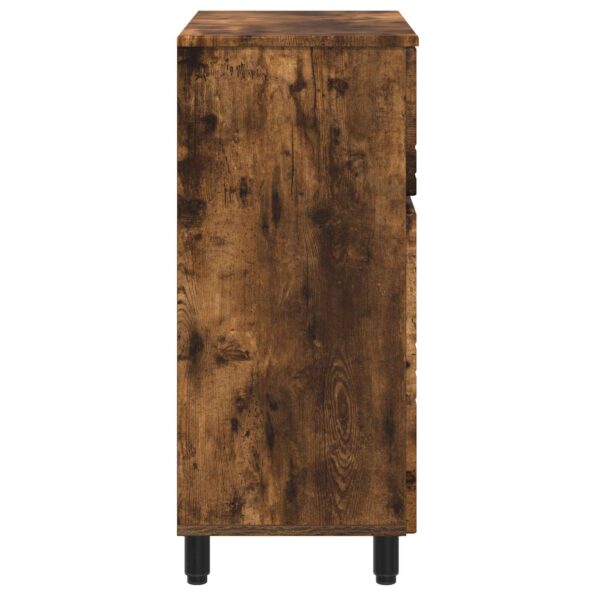 vidaXL Kozmetický stolík do kúpeľne Dymový dub 60 x 35 x 80 cm – Obrázok 6